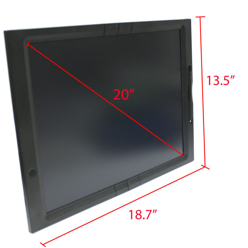 20" Inch Large LCD Writing Tablet Graphic Pad Board Stylus Drawing e