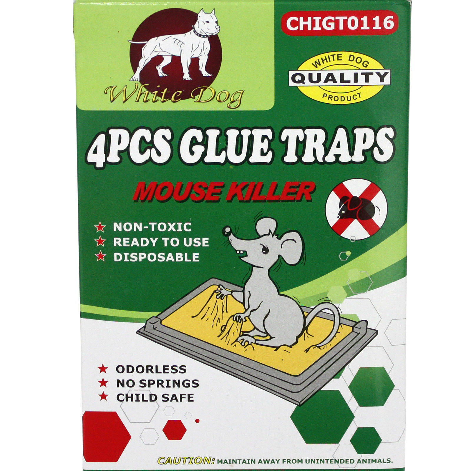 Lot 2 – 4 pieces Glue Traps Mouse Killer Non Toxic 