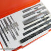 12 PC Rigid Type Screw Extractor Set Drill  Easy Out Hand Tool