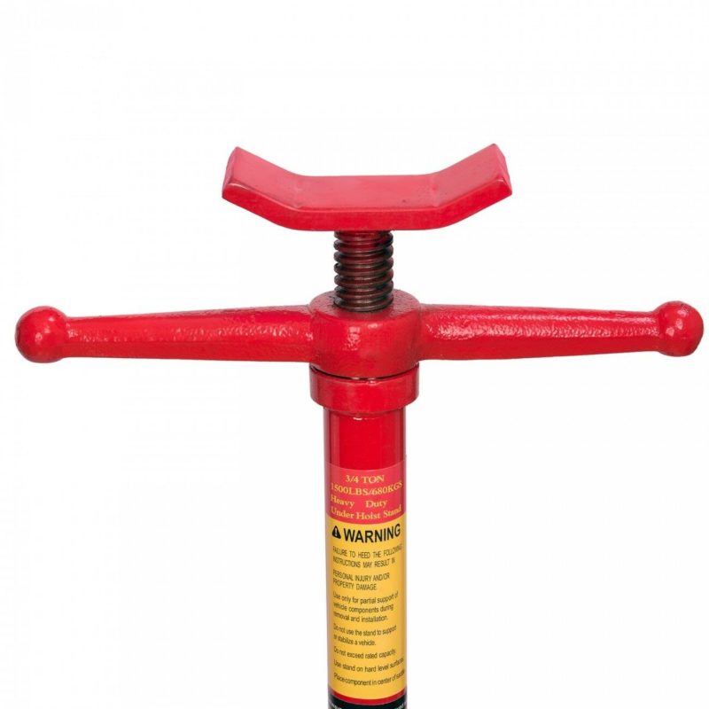1/2 Ton Under Hoist Stand w/ 531/2" to 80" Safety Lift Range & 12" Base Auto EconoSuperStore