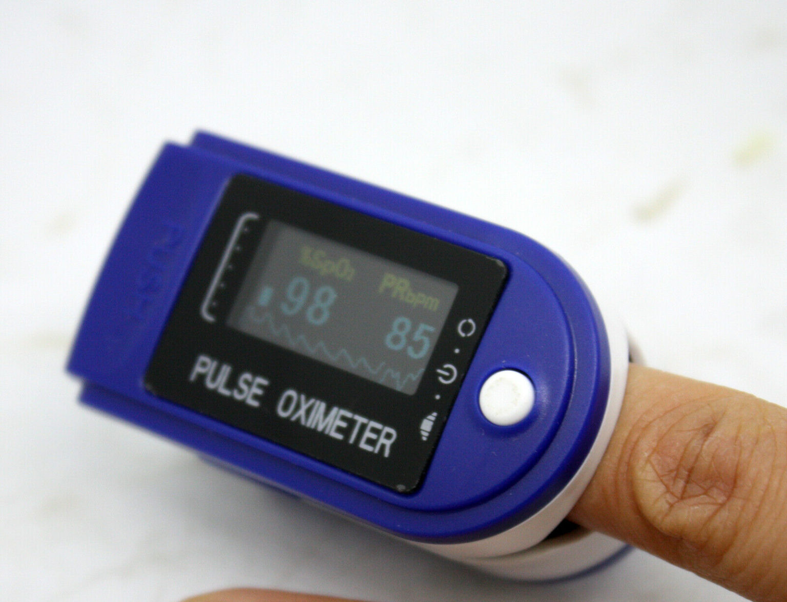 Digital Fingertip Pulse Oximeter High Accuracy Reading 30-240 BPM SPO2 ...