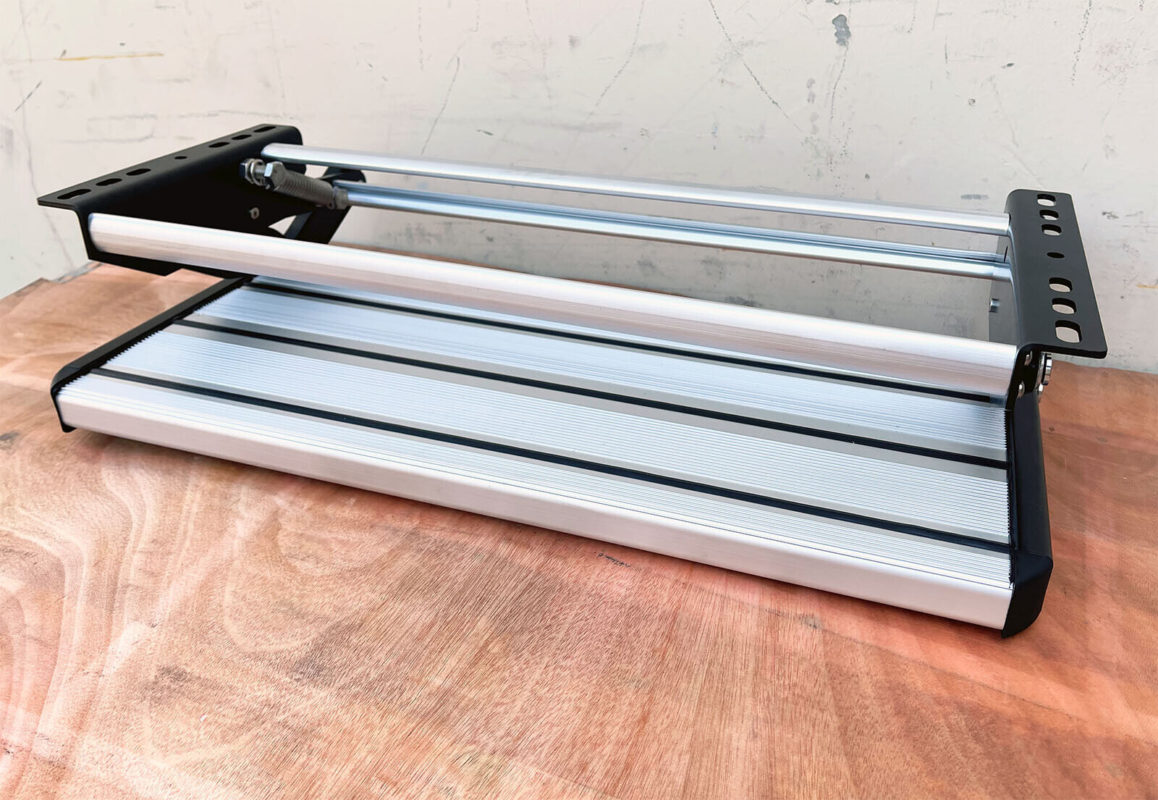 EZ Pull Out Retractable One Step RV Camper Platform Steps Stair Anti ...