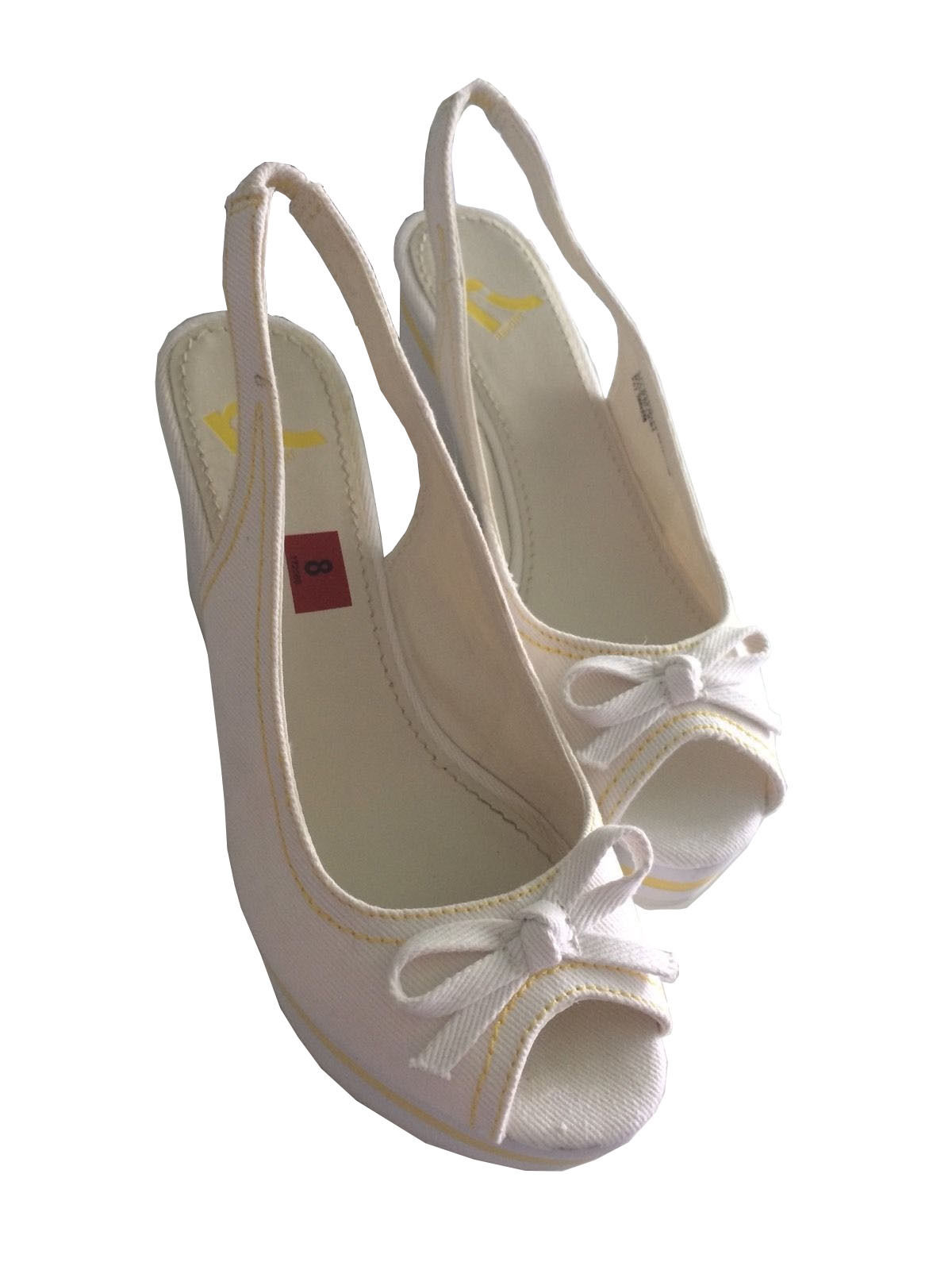 white wedge peep toe shoes