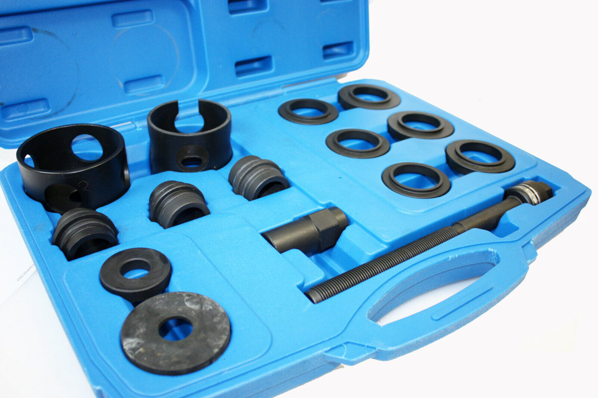 Professional 15pc Bearing Service Tool Kit For Front Wheel Drive