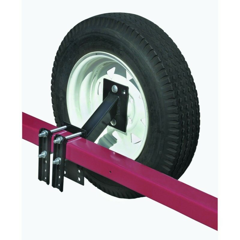 Trailer Spare Tire Carrier Mounts Tyre Holder Extra RV Camper Boat Wheel Mount EconoSuperStore