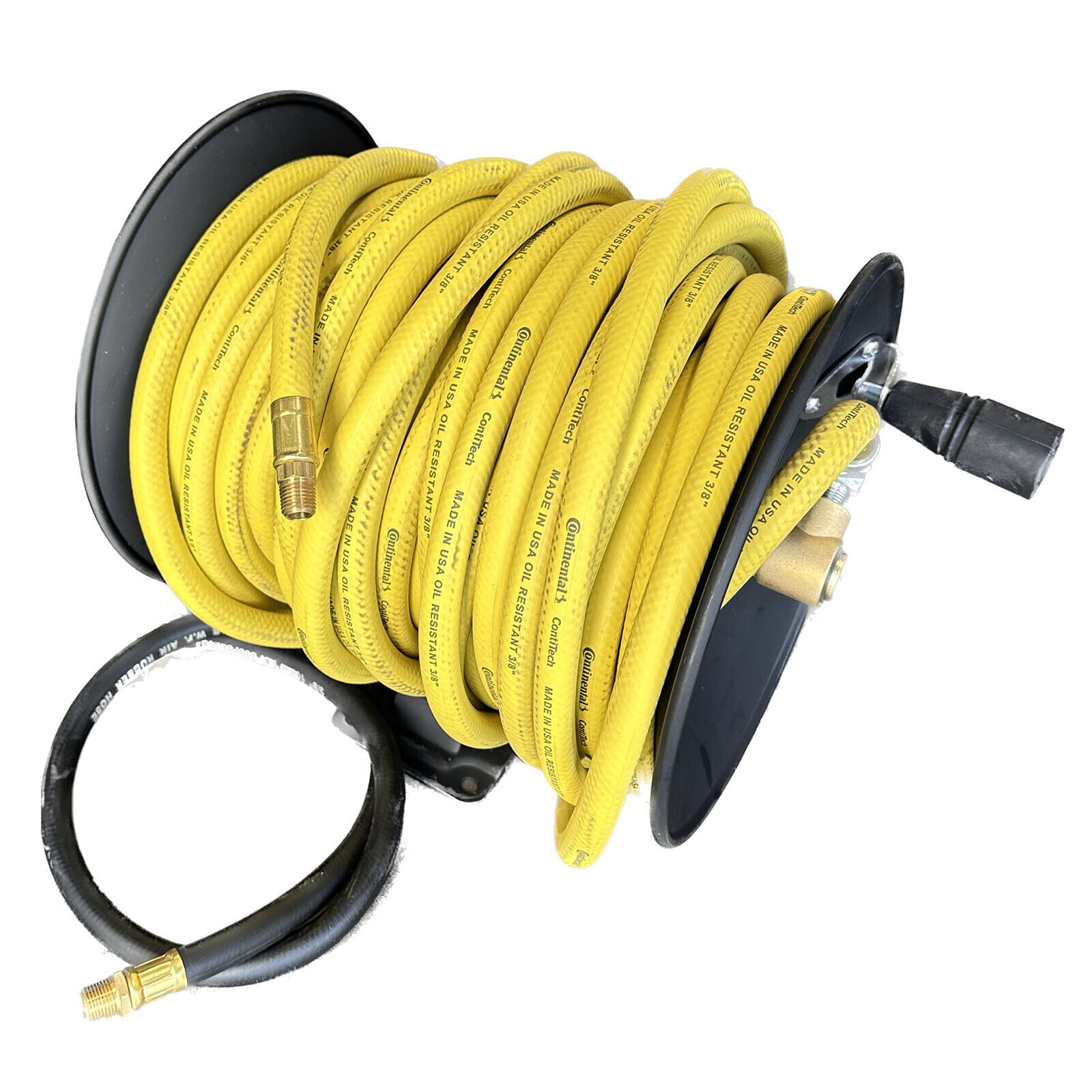 Hand Cranked Hose Reel ~ Manual rewind :: Up to 30m hose