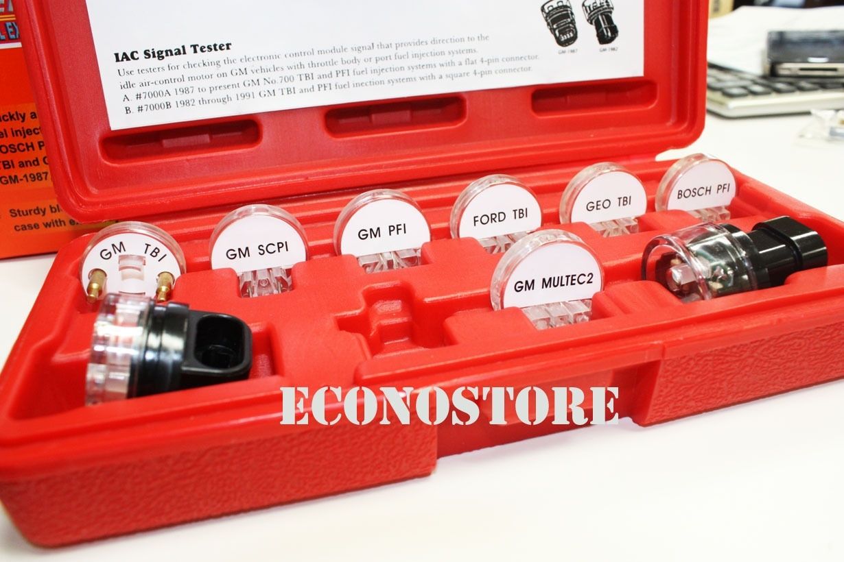 9pc Electronic Fuel Injection Signal Noid Lite Tester Light set GM Ford Bosch 