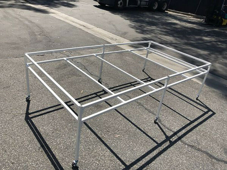 Easy 4 X 8 4 X 4 Quick Fit Rolling Flood Table Stand For